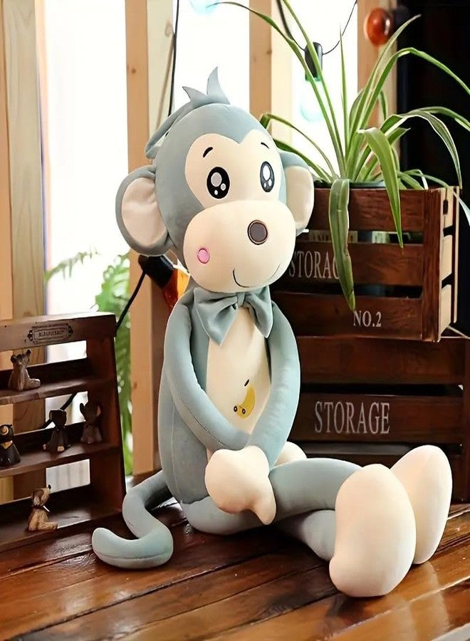 Tickles Monkey Soft Stuffed Plush Animal Toy for Kids Boys & Girls Birthday Gift (Color: Brown Size: 35 cm) - Image 5